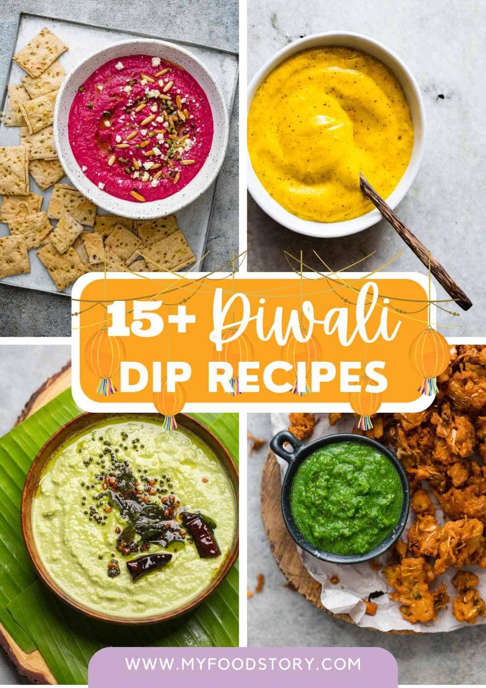15 Simple Veg Dip Recipes that are Diwali Delicious