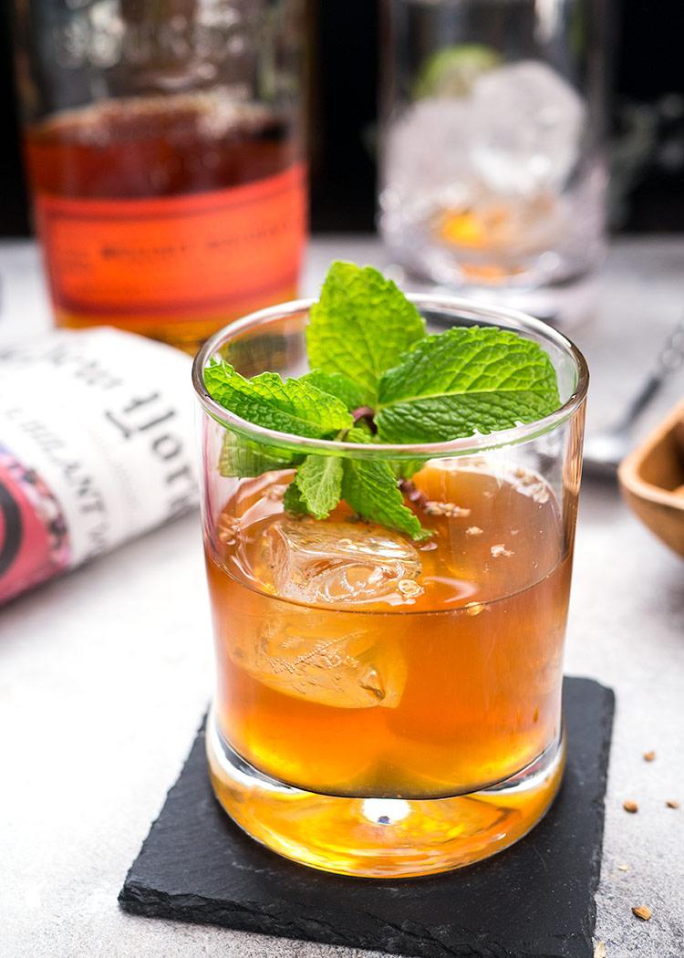 This is a simple cocktail made with black tea and some fine bourbon. It's inspired from a famous movie called 'To kill a mockingbird' thus the name 'Another man's shoe'.