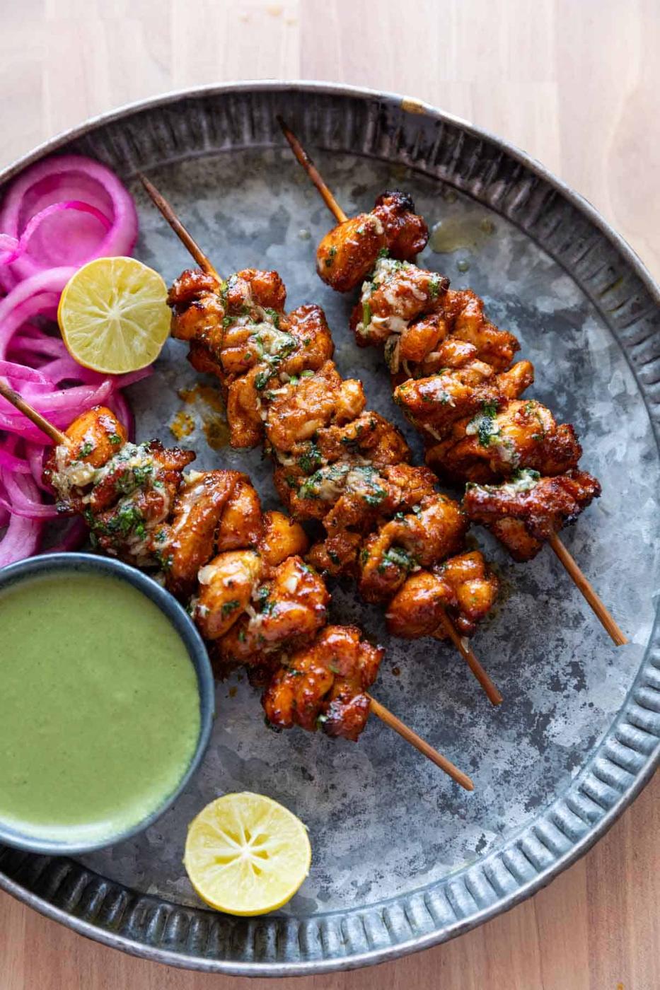 Achari Chicken Tikka in Air Fryer