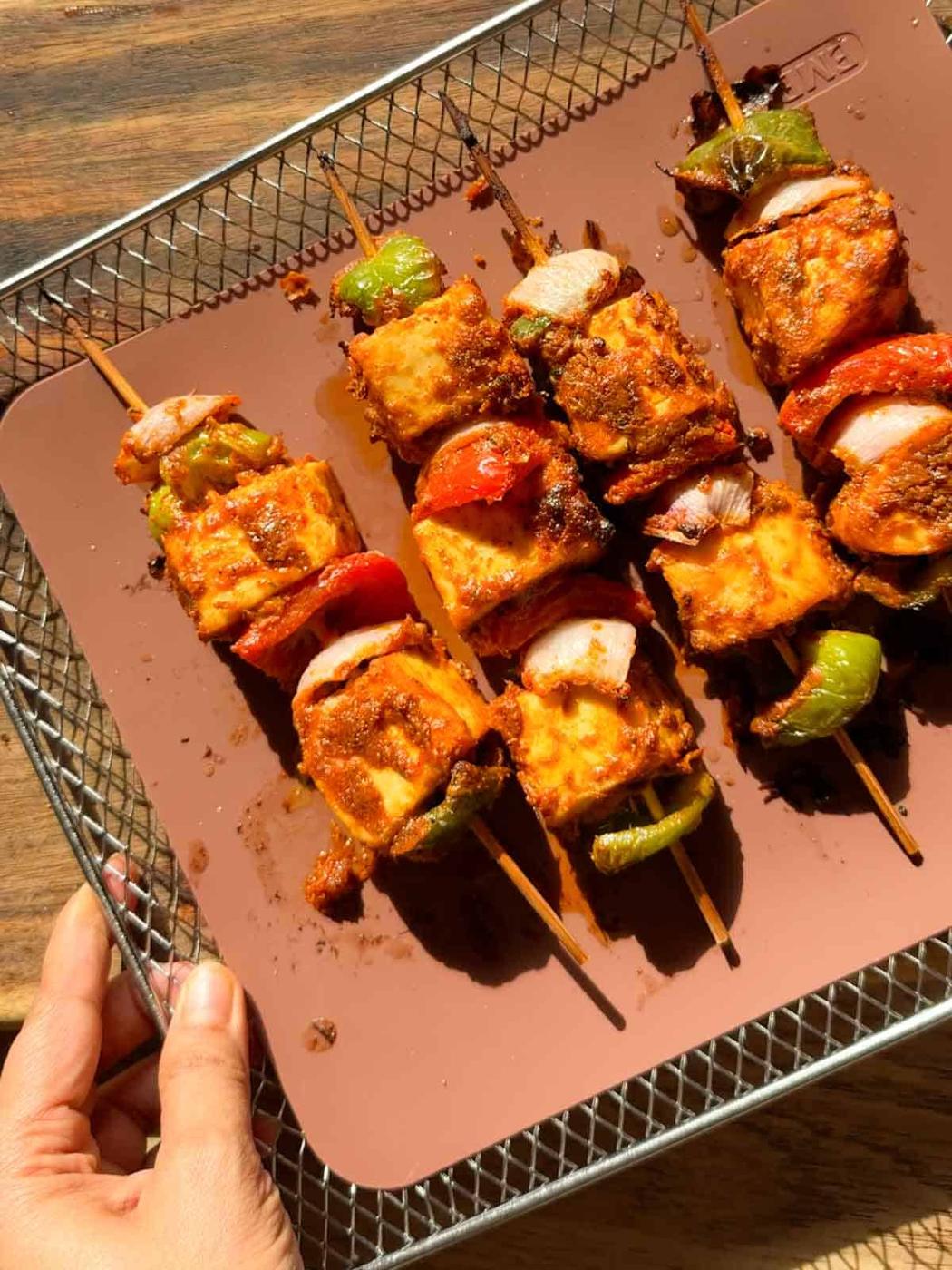 Air Fryer Paneer Tikka