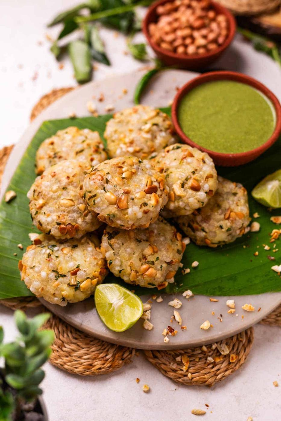 Air Fryer Sabudana Vada