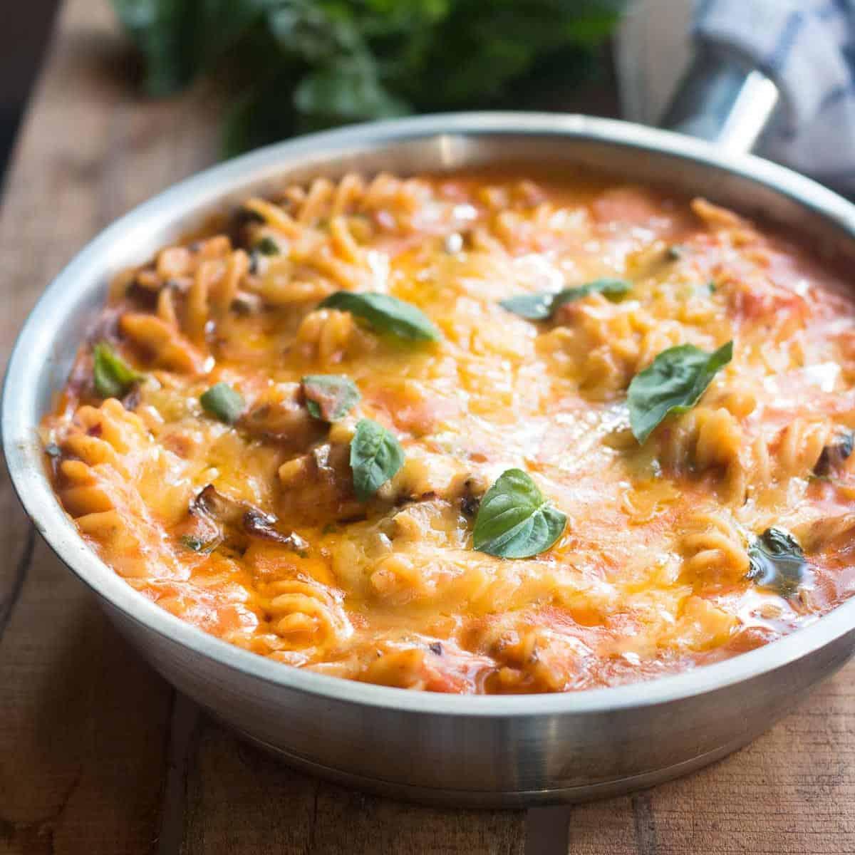 All-In Sunday Veggie Pasta