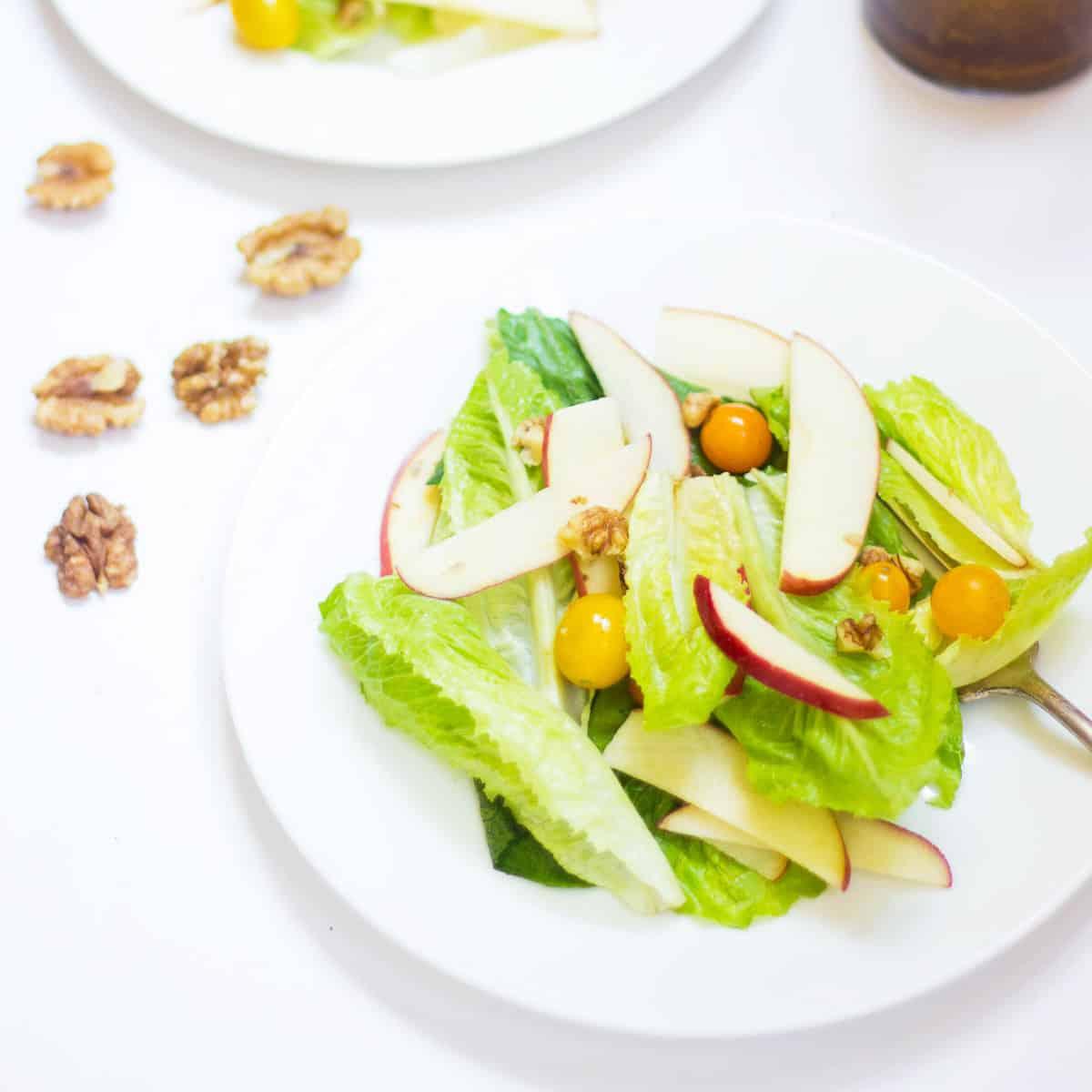 Apple Walnut Summer Salad