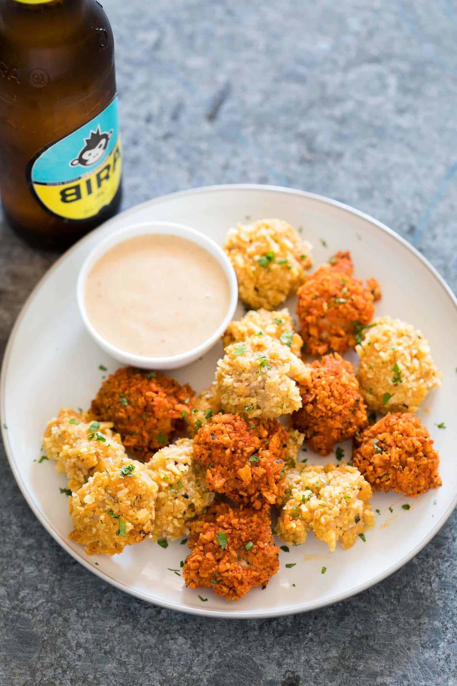 Baked Popcorn Chicken that tastes like KFC!