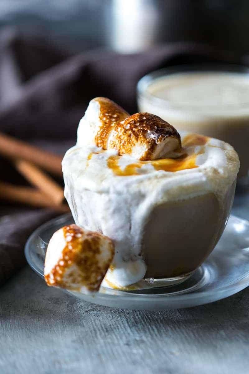 Best Marshmallow Butterbeer Latte for Harry Potter fans
