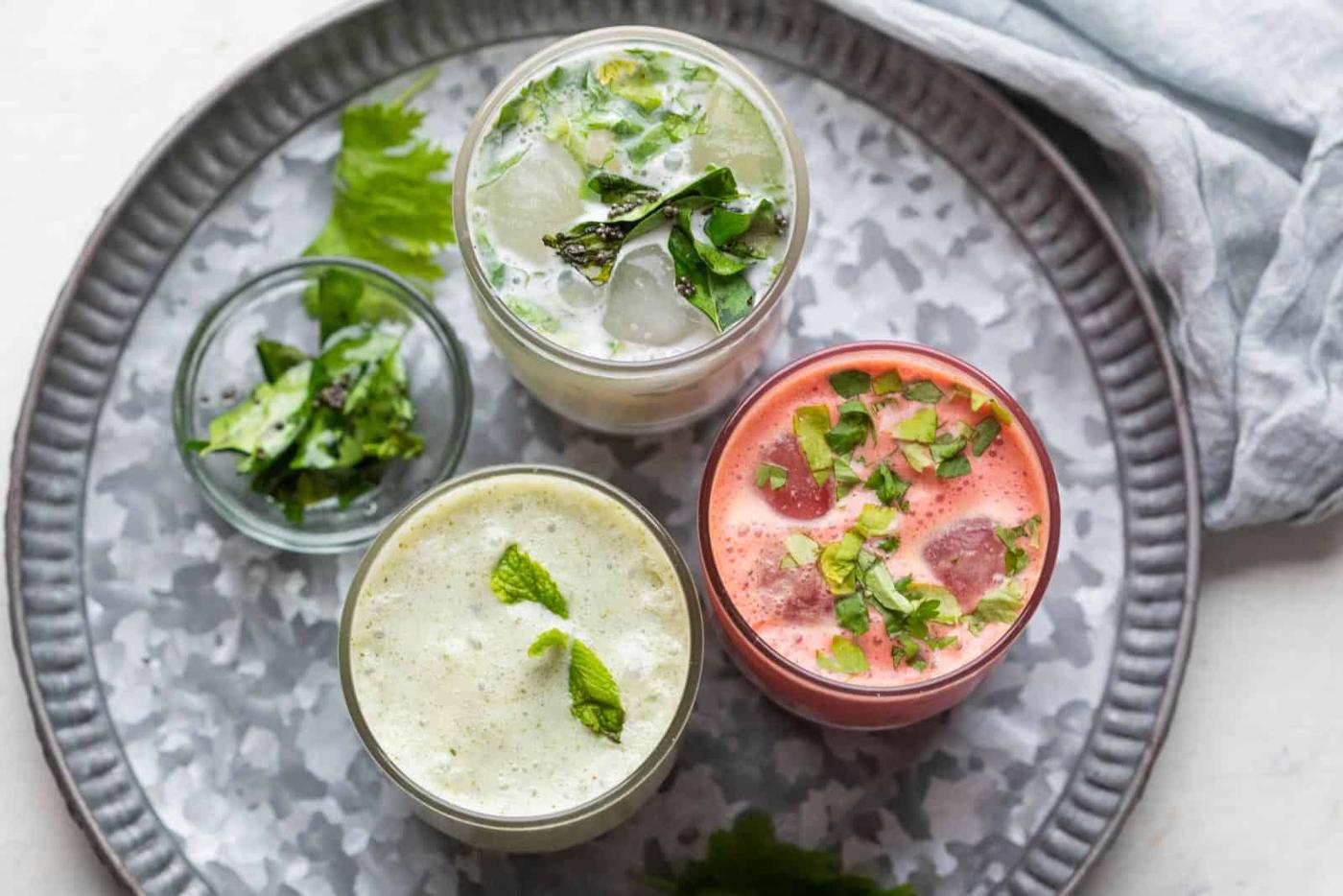 Chaas – 3 Amazing Recipes (Spiced Indian Buttermilk)
