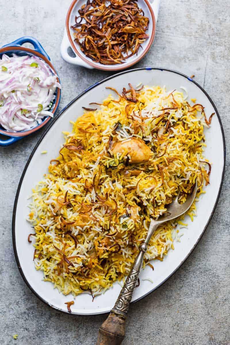 The Best Chicken Biryani (Step by step video recipe)