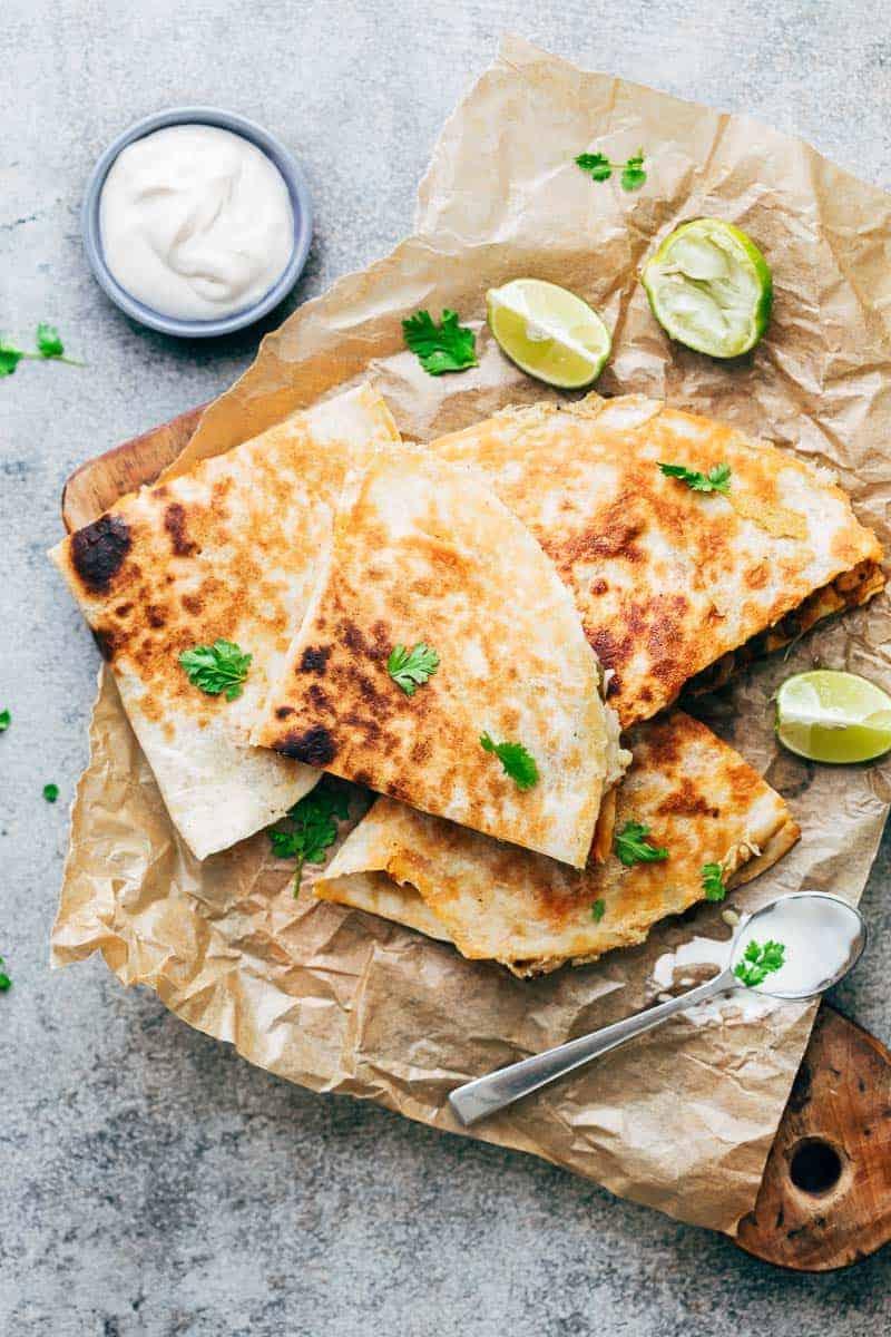 Chicken Fajita Quesadillas – Fast and Easy!