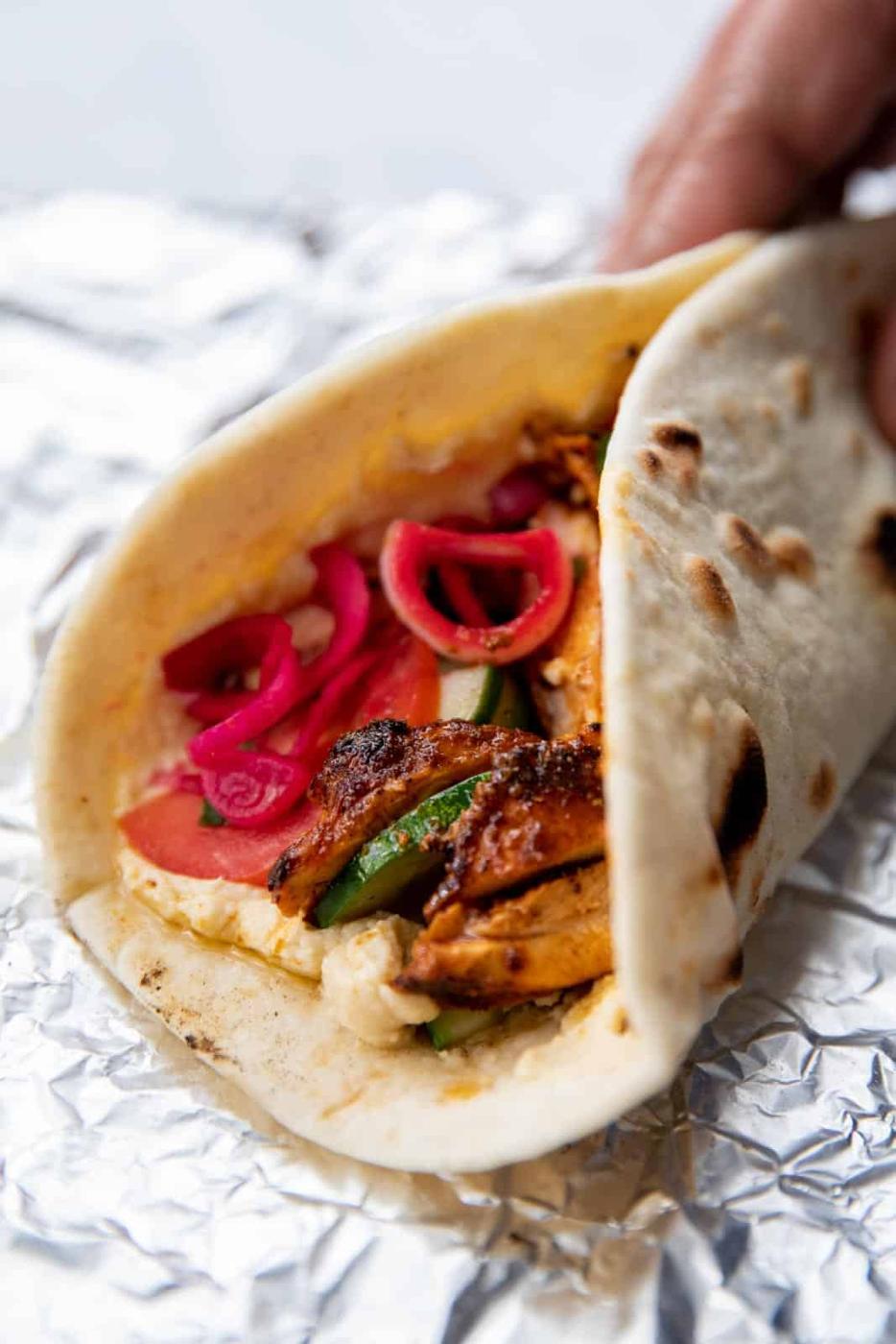 Chicken Shawarma made street style at home