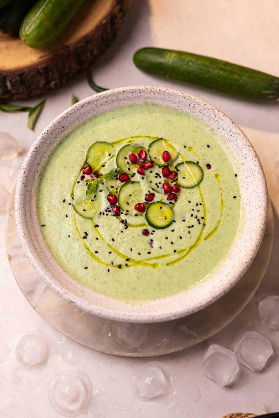 Cold Cucumber Soup