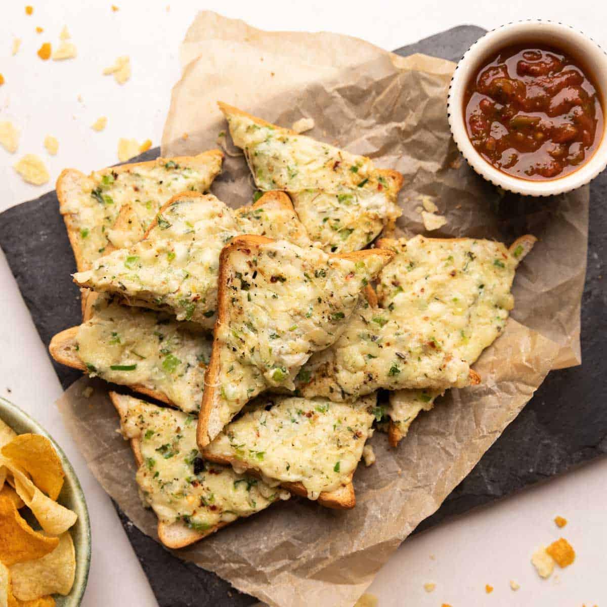 Chilli Cheese Garlic Bread