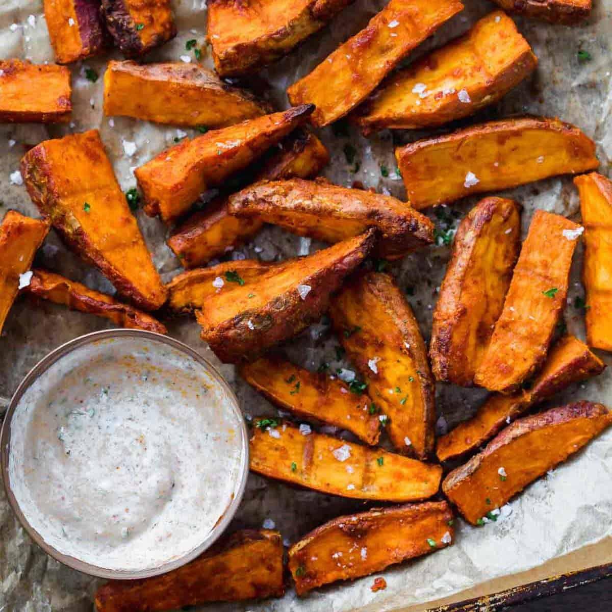 Chilli Lime Sweet Potato Wedges