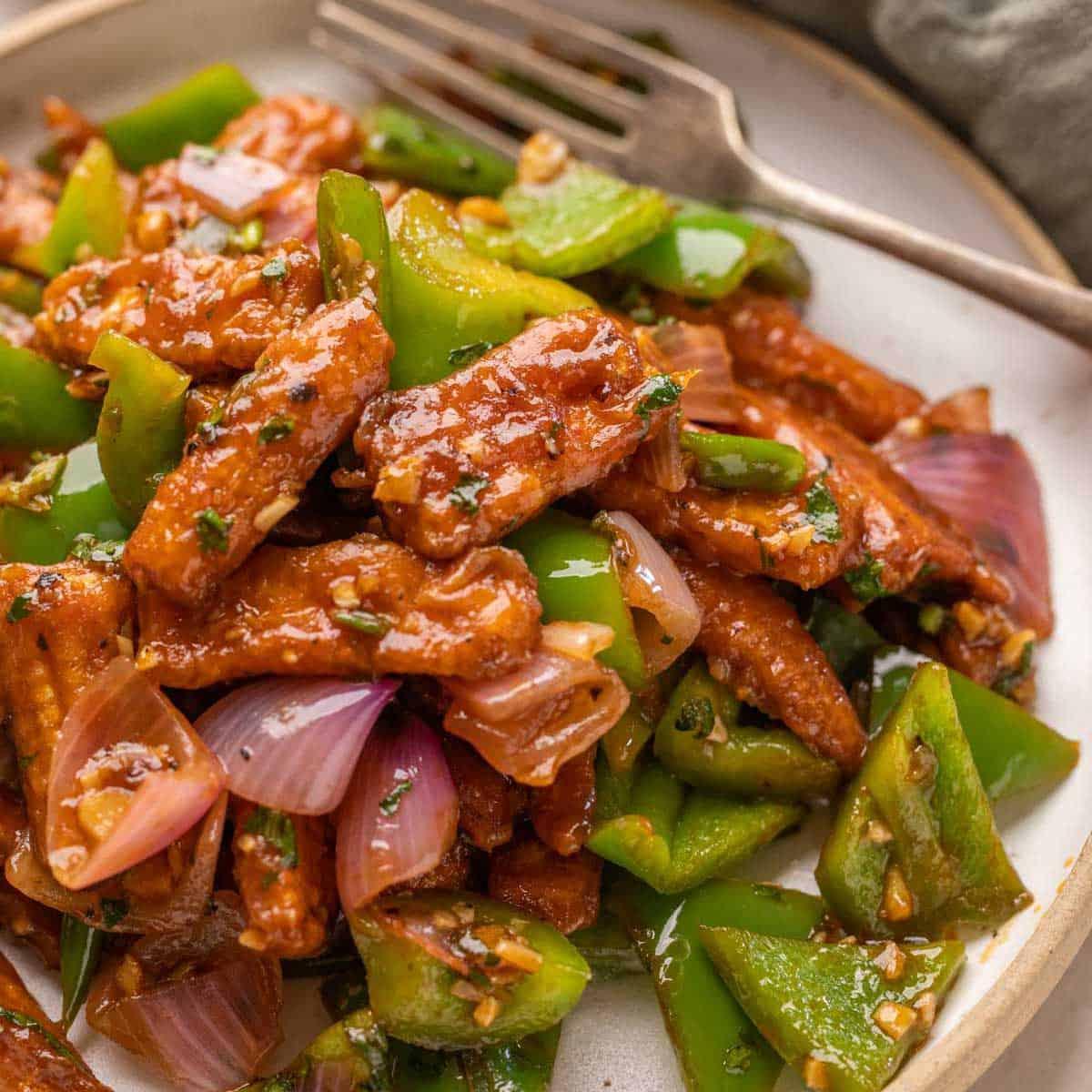 Crispy Babycorn Chilli