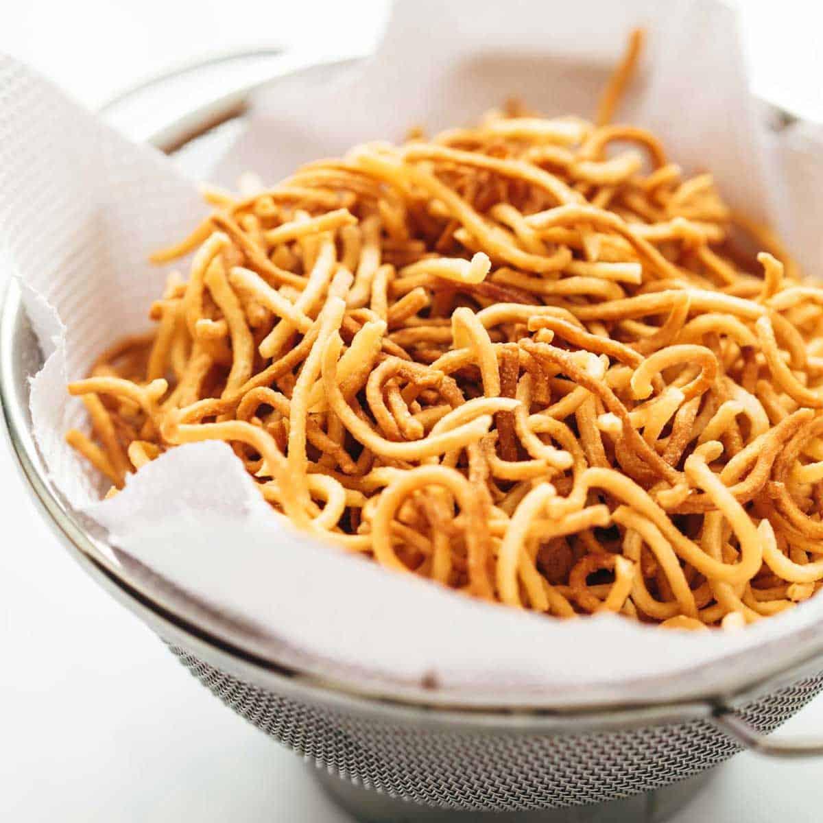 How to make Crispy Fried Noodles at home