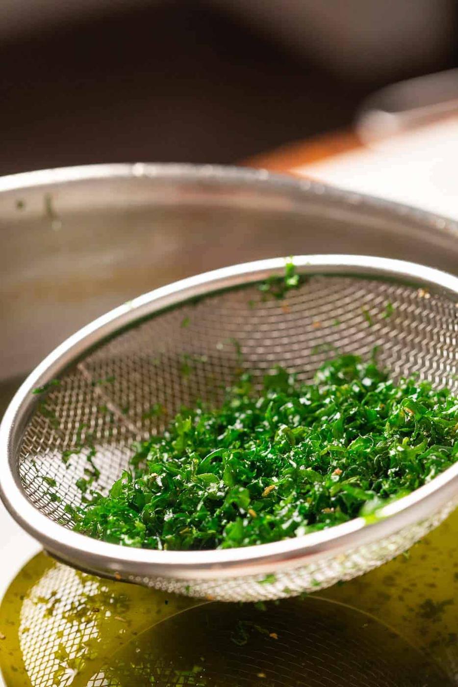 Crispy Fried Spinach | Crackling Spinach