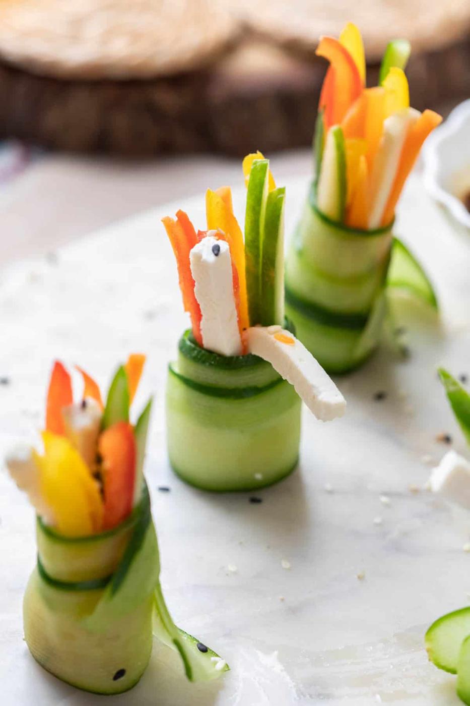 Cucumber Rolls