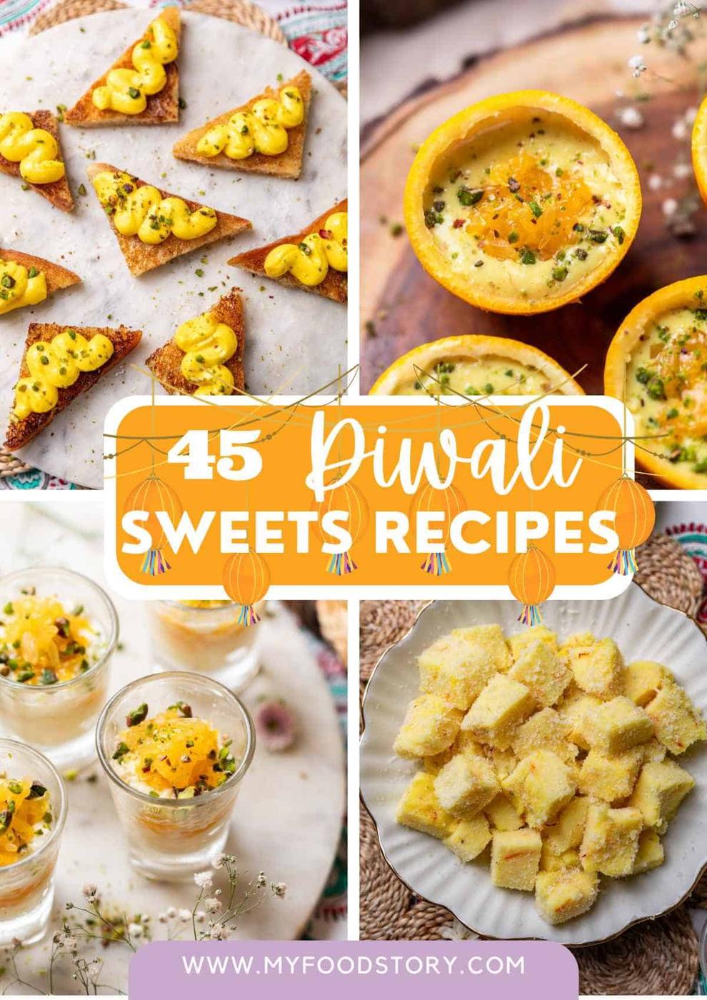 45 Diwali Sweets Recipes that are unique!