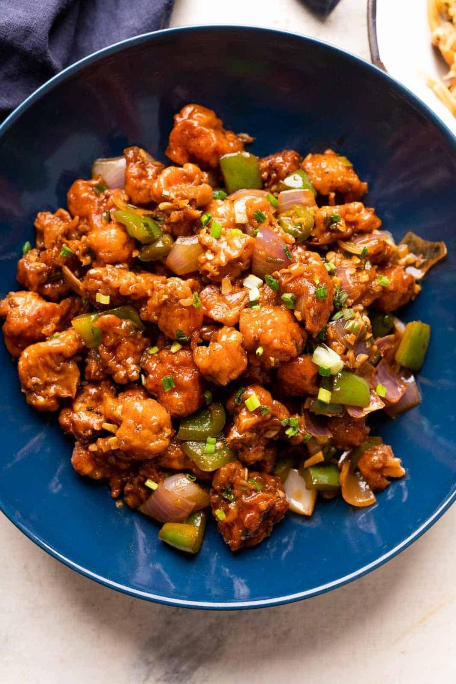 Easy Gobi Manchurian (Cauliflower Manchurian)