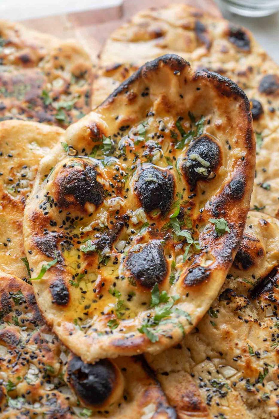 Easy Butter Garlic Naan