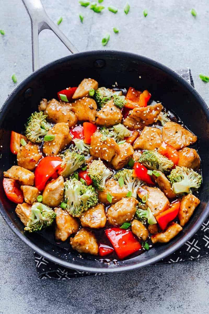 Easy Teriyaki Chicken with Broccoli