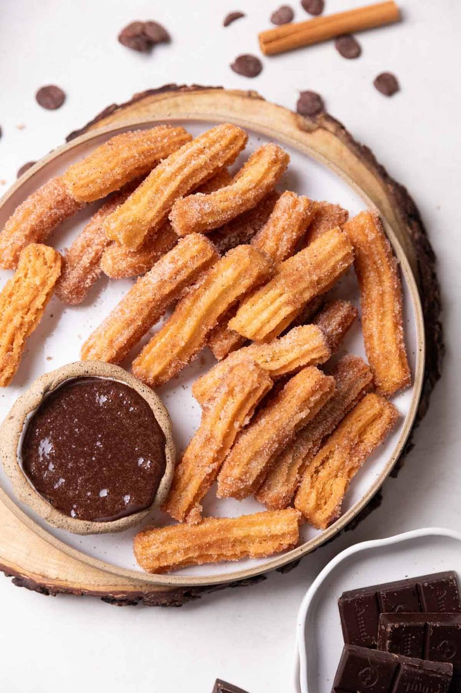 Eggless Churros