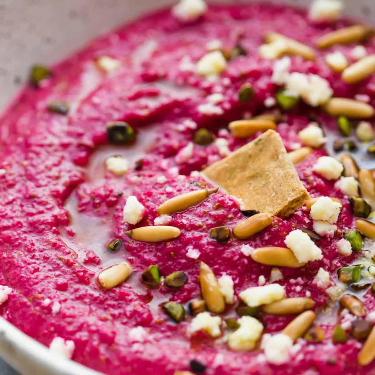 Egyptian Beetroot Dip | Healthy and Easy!