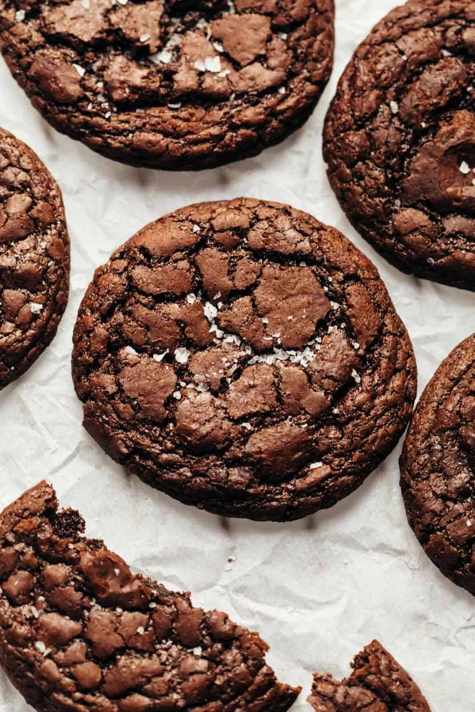 Fudgy Brownie Cookies For The Cookie Monster In You
