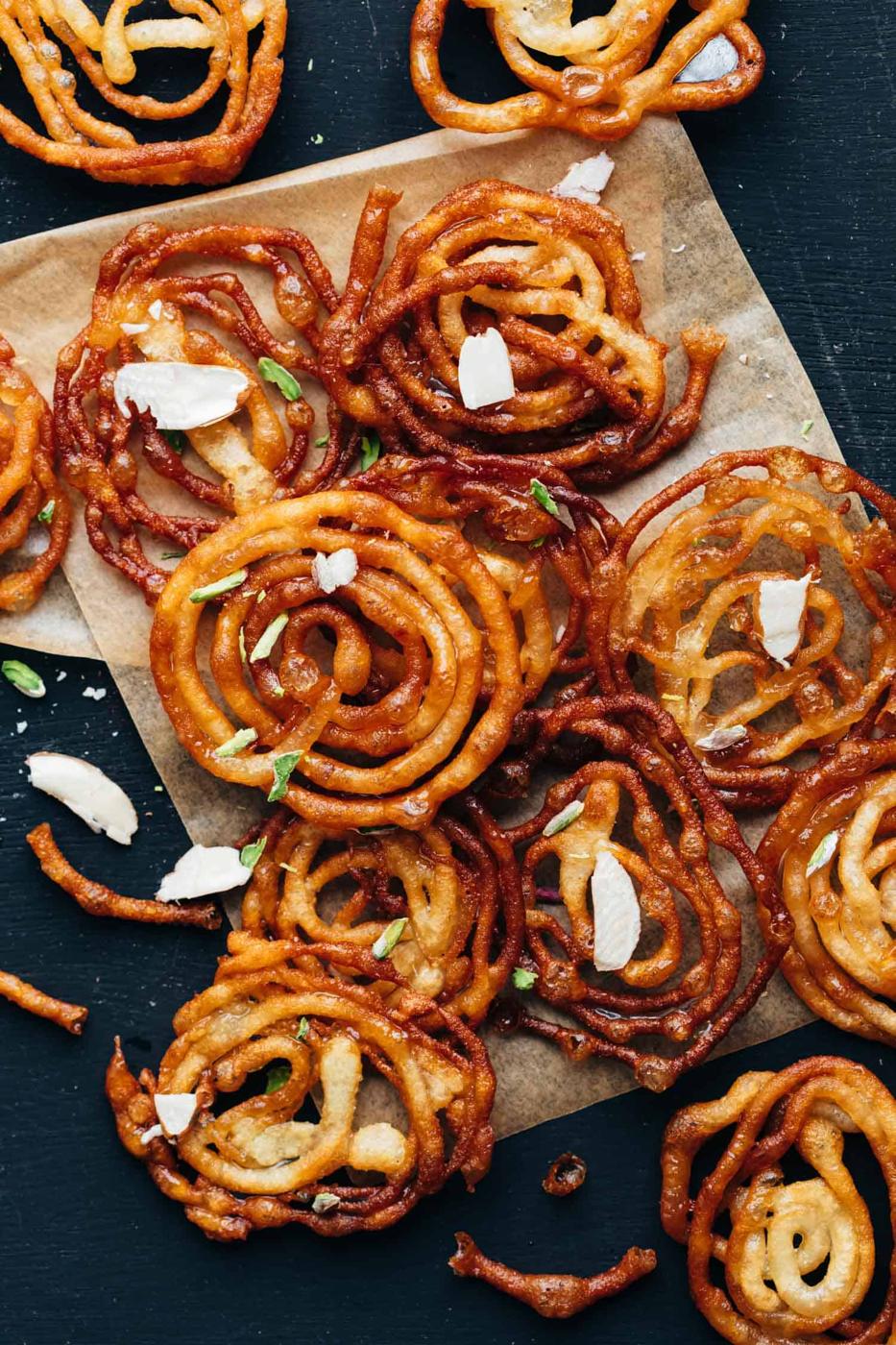 Homemade Jalebis – Thin and Crispy