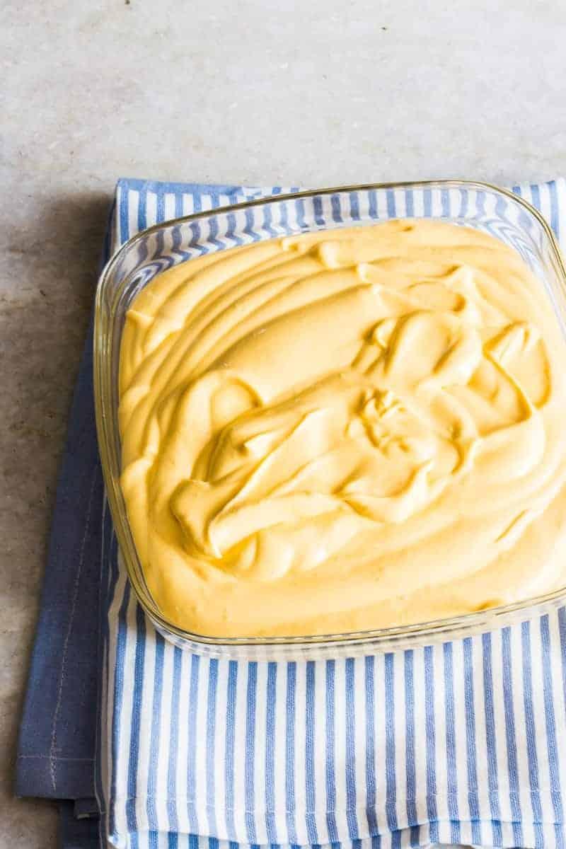 This homemade mango cheesecake ice cream is the best ice cream I've made at home so far. It's perfectly creamy, slightly tangy and so so smooth. You don't need an ice cream maker for this, it's no churn and the cheesecake flavour is spot on!