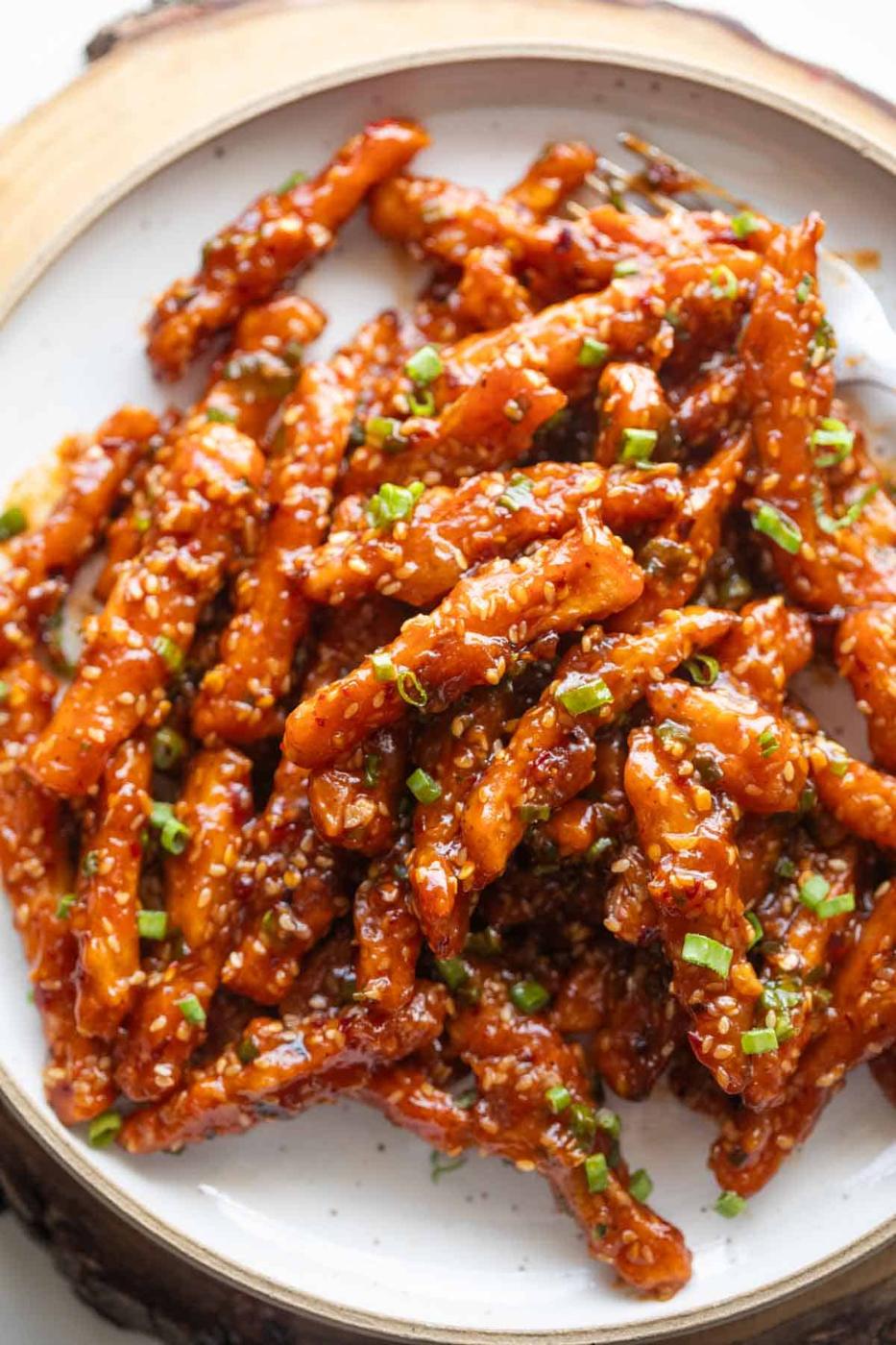 Crispy Honey Chilli Potatoes