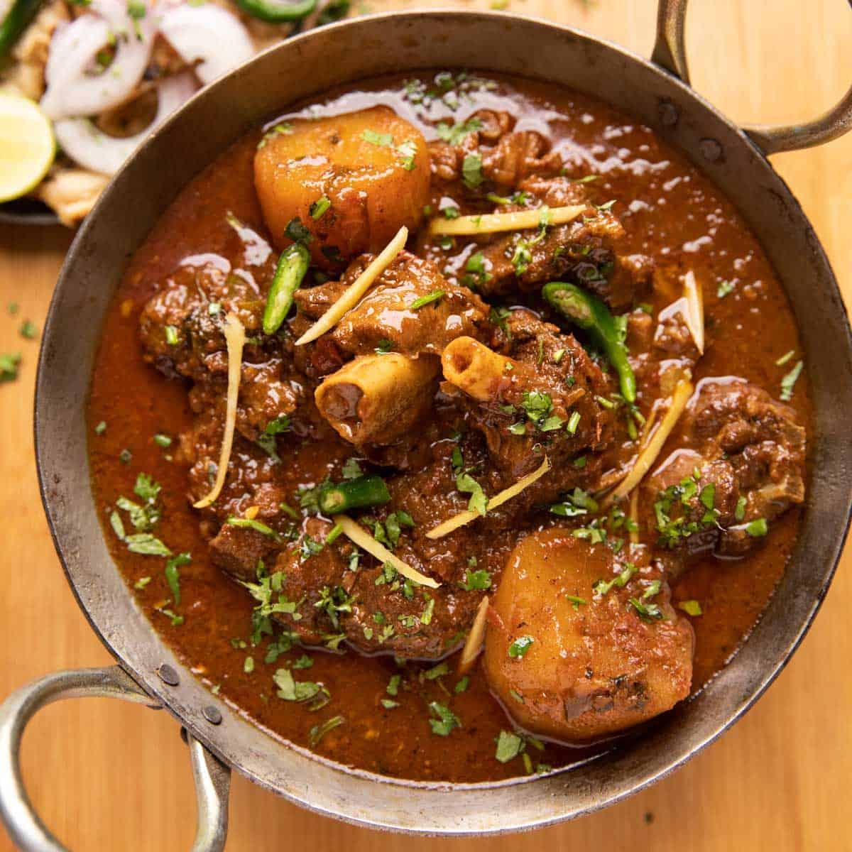 Easy Mutton Curry (Lamb Curry in a Pressure Cooker)