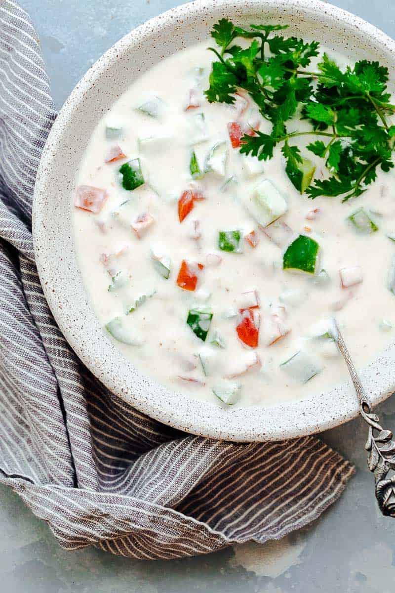 Indian Raita – How to make it and its many variations!