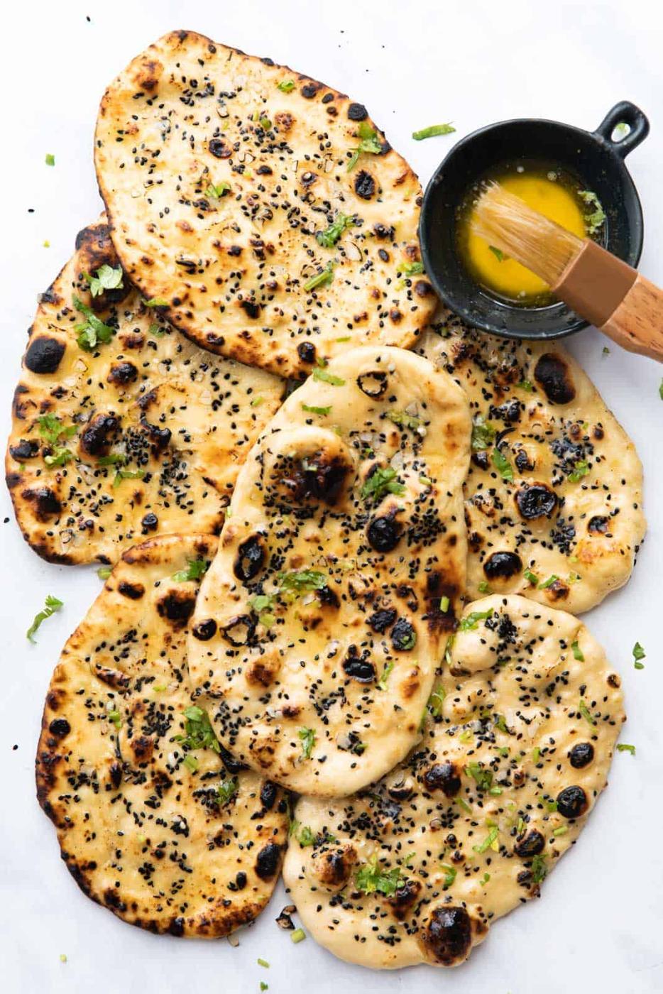 No Yeast Naan in 30 minutes (on the stovetop)