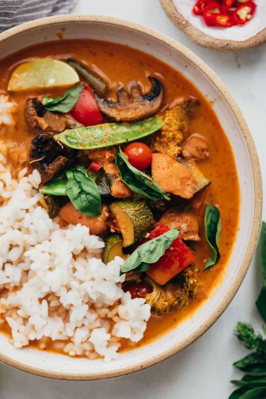 Instant Pot Thai Chicken Curry