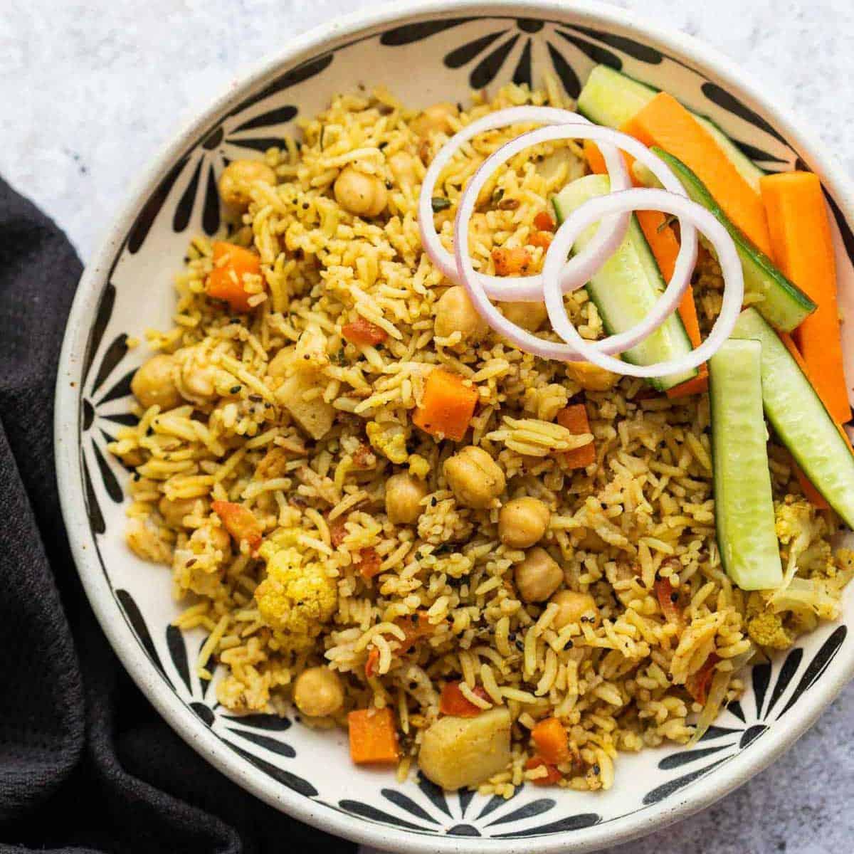 Kabuli Chana Pulao (Chickpeas and Rice)