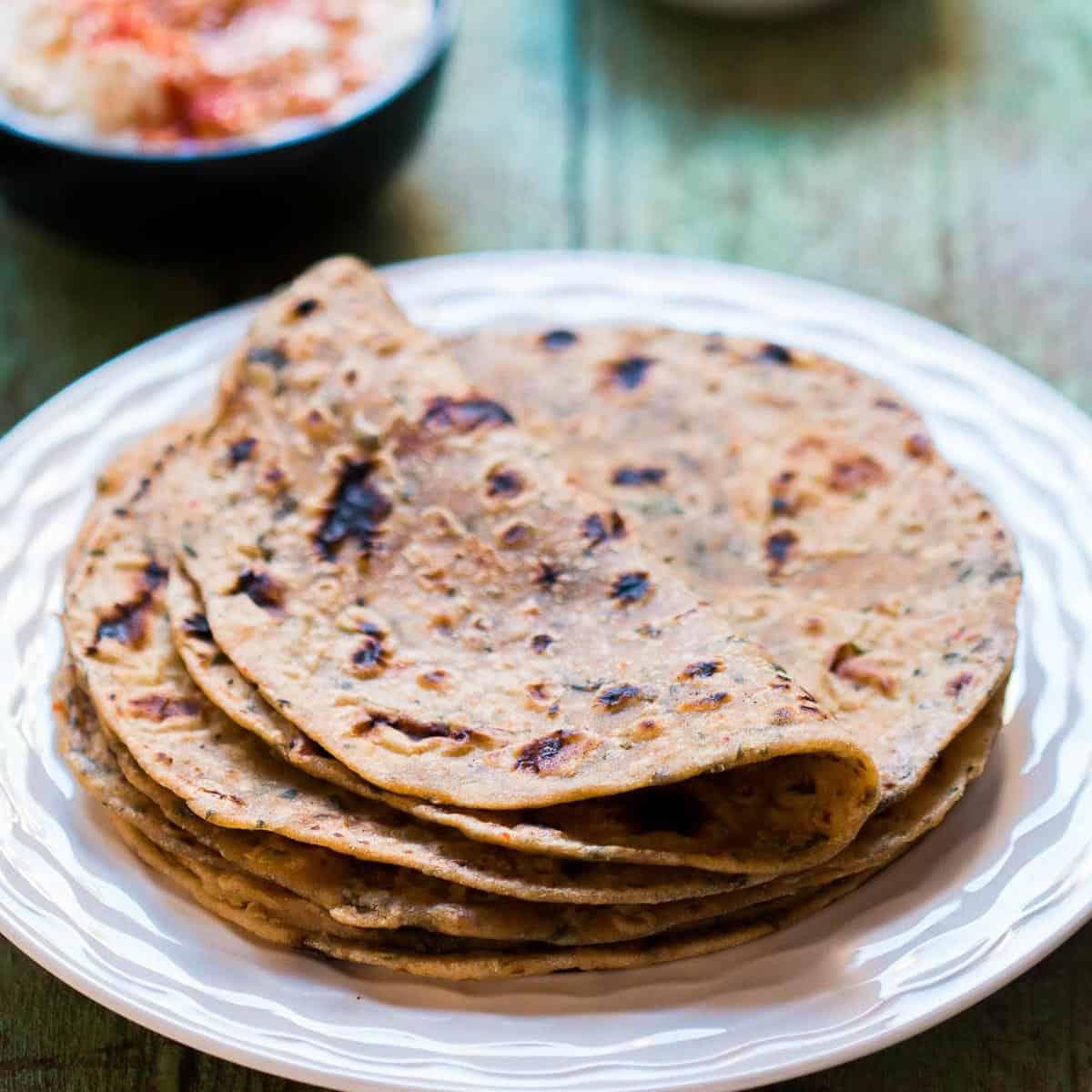 Kasuri Methi Parathas | Fenugreek Flatbread