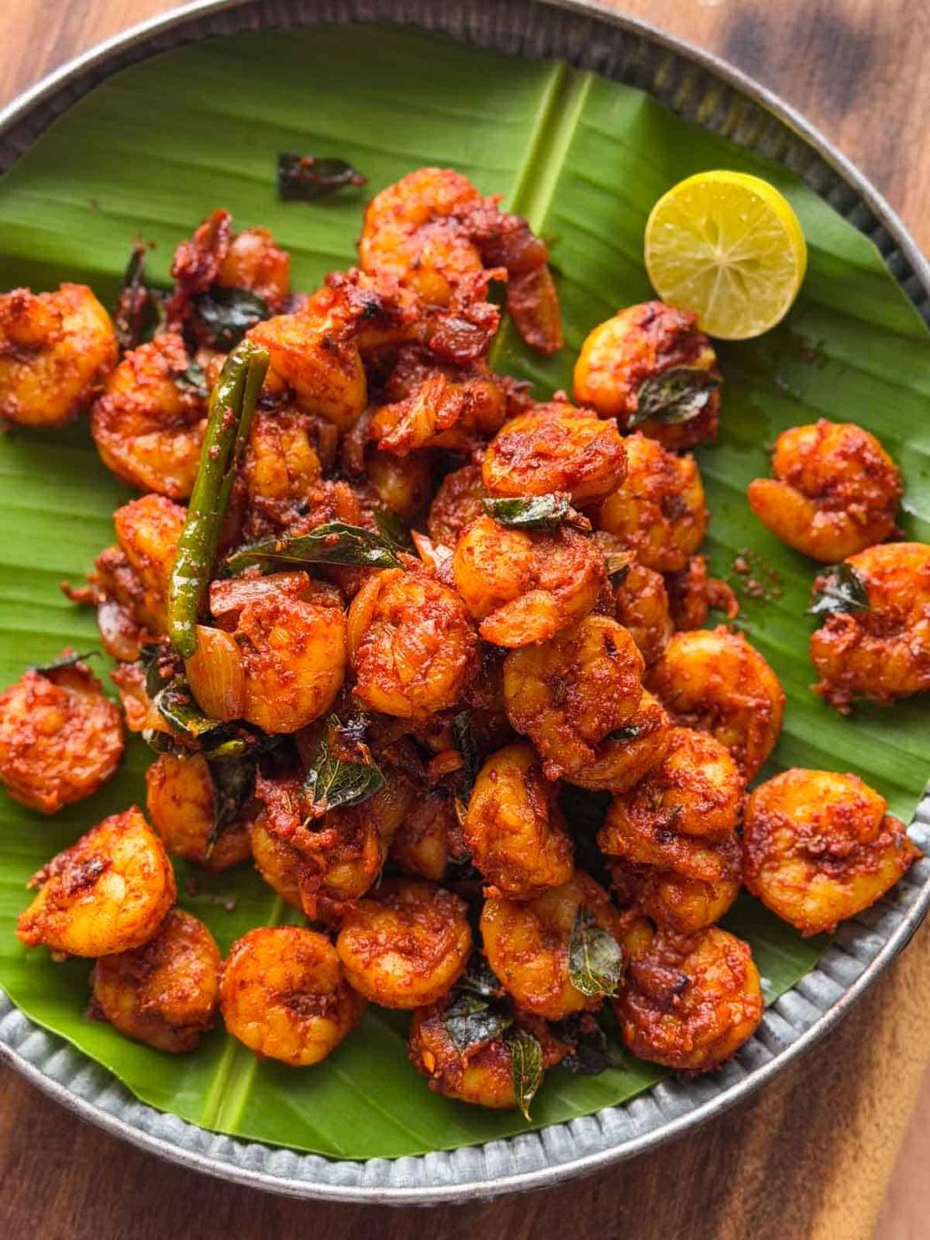 Kerala Prawn Roast