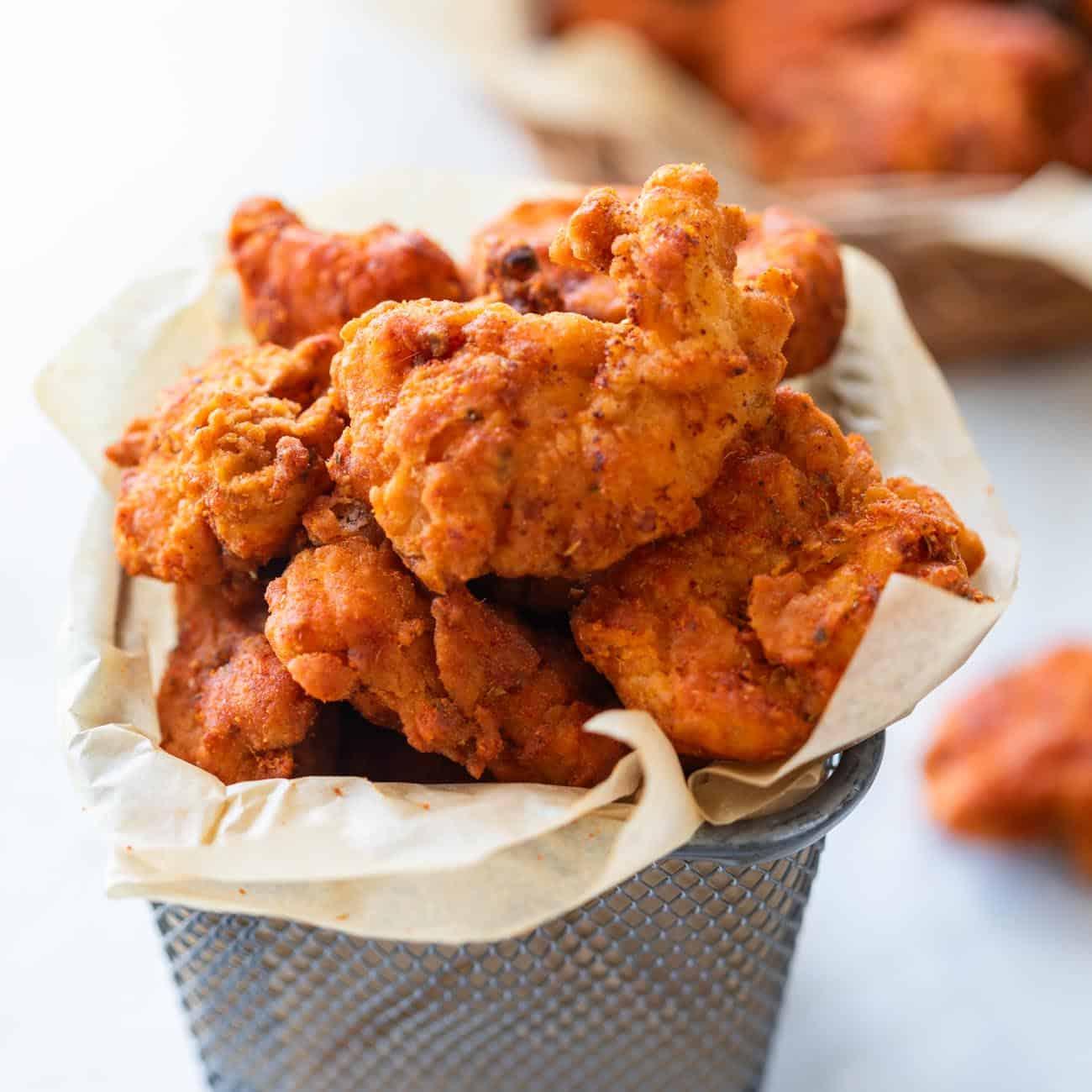 KFC Style Spicy Popcorn Chicken