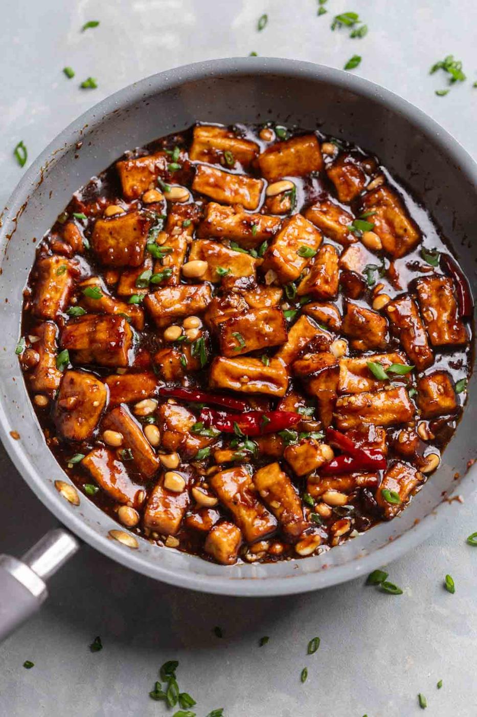 Kung Pao Tofu (Air Fryer)