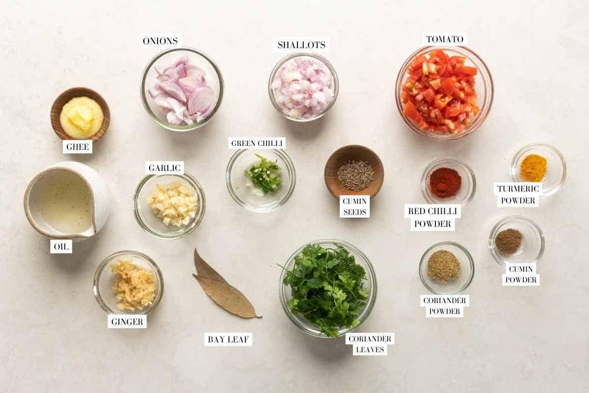 ingredients for langar wali dal