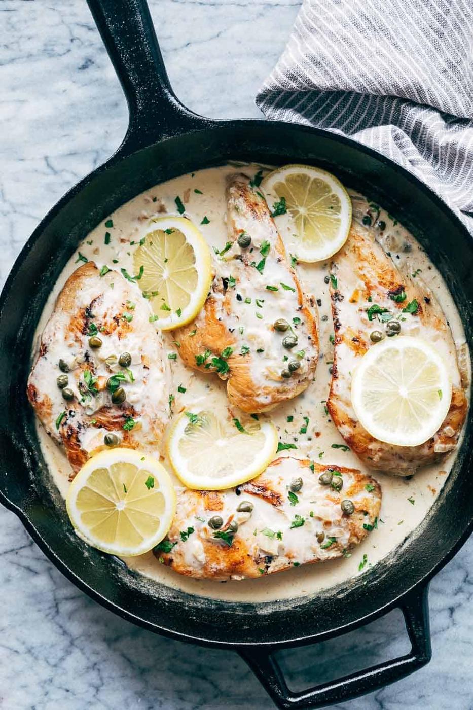 Creamy Lemon Chicken Scallopini