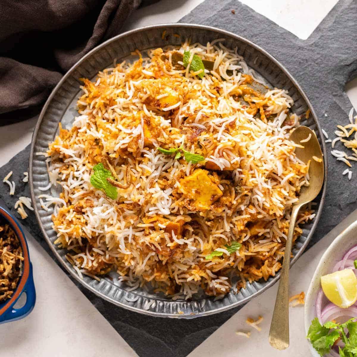 Makhani Paneer Biryani