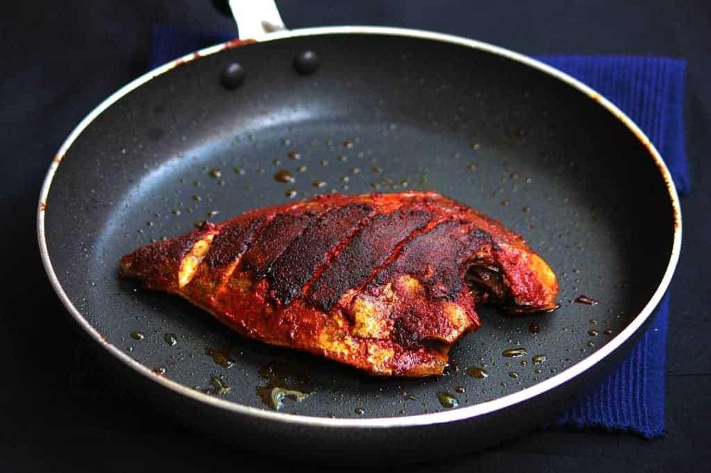 Mangalorean Chili, Salt and Vinegar Marinade + Fish Fry