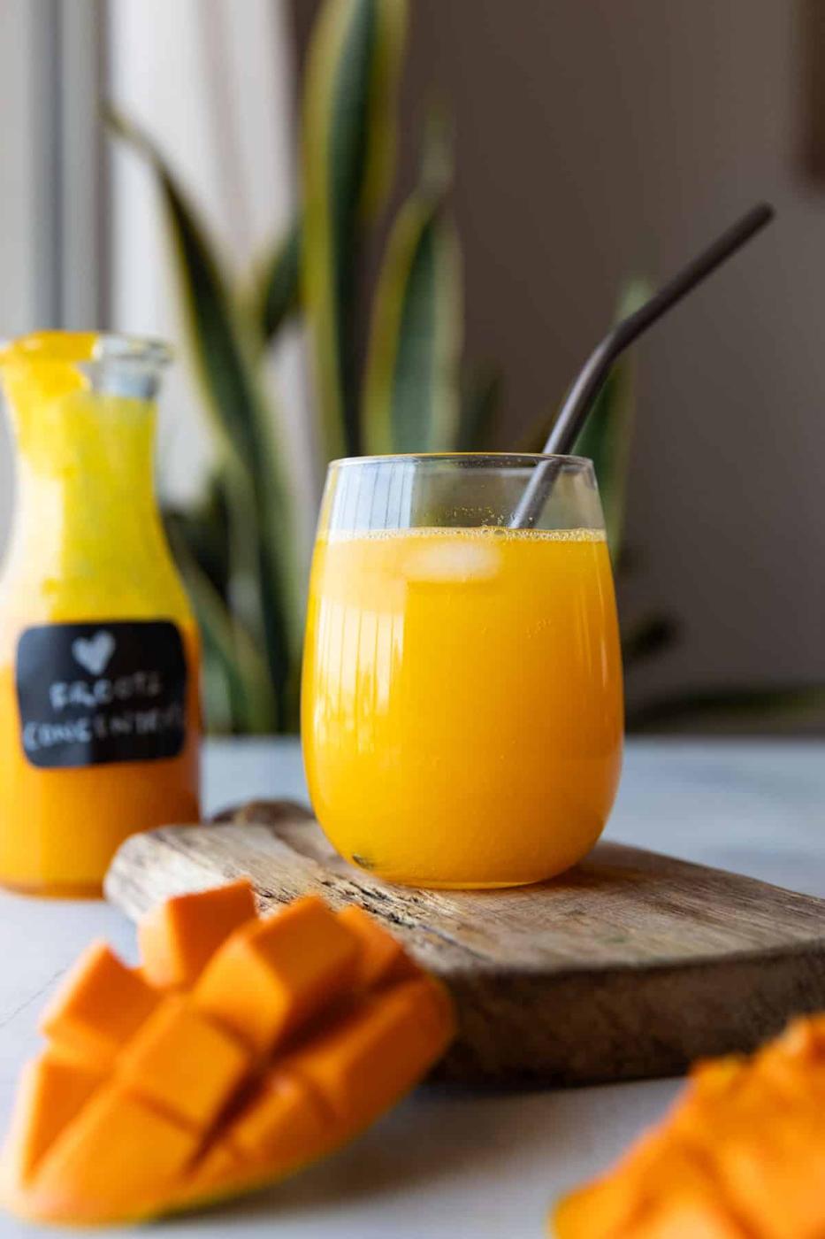 Homemade Mango Juice | Mango Frooti Recipe