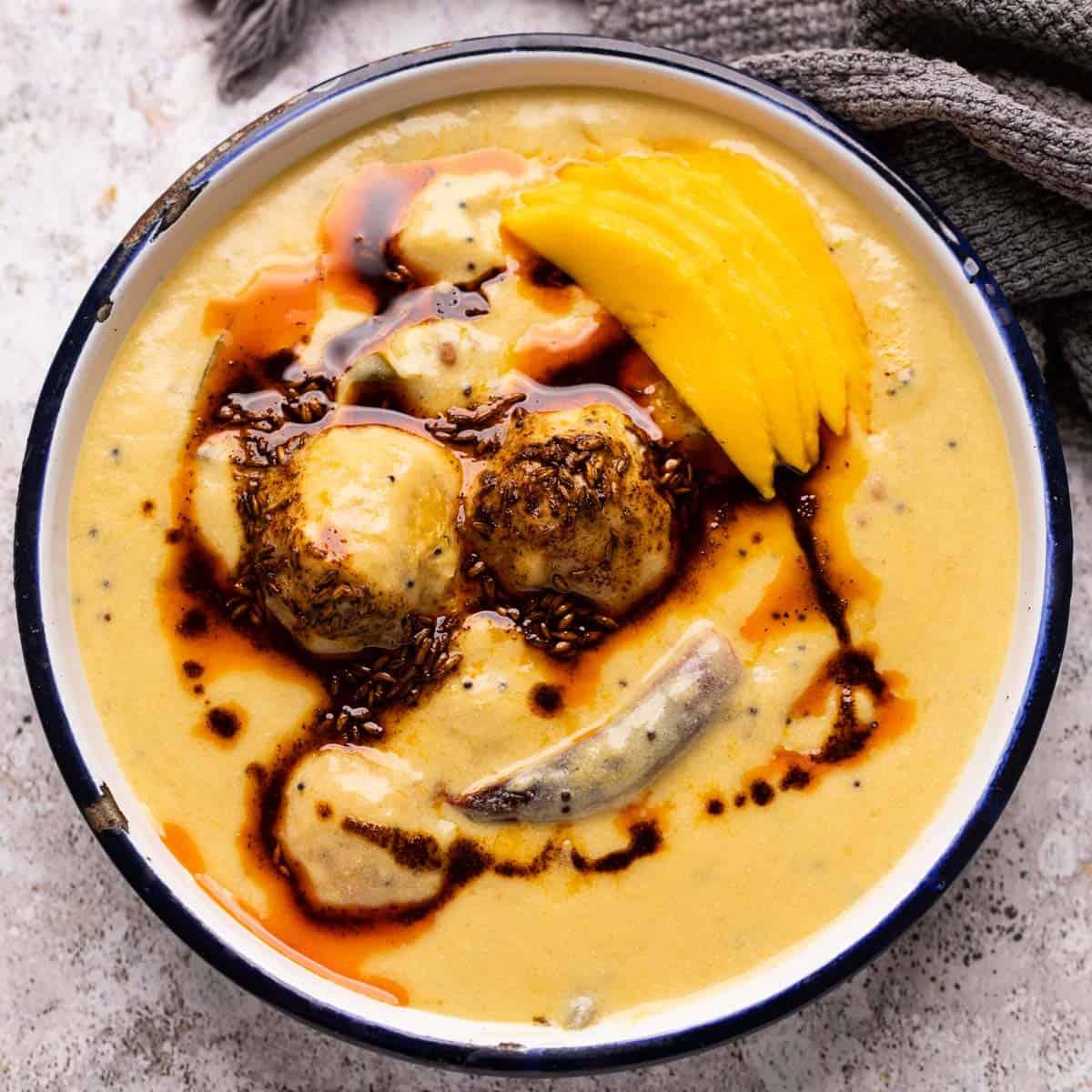 Mango Kadhi (Gujarati Fajeto)
