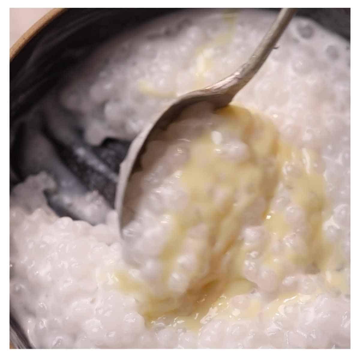 how to make mango sago step 4