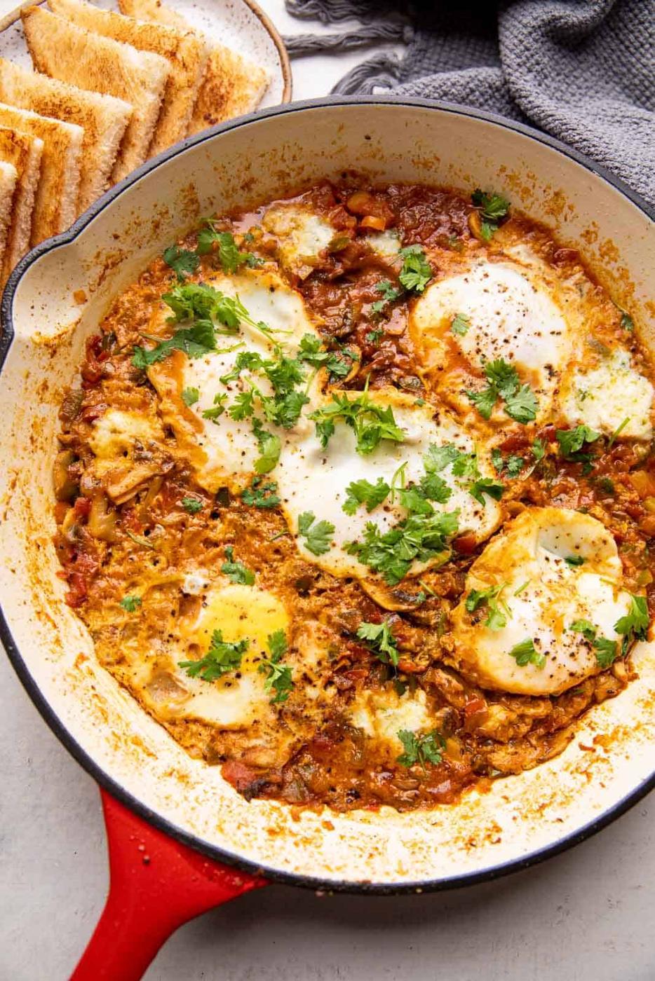 Spicy Masala Shakshuka
