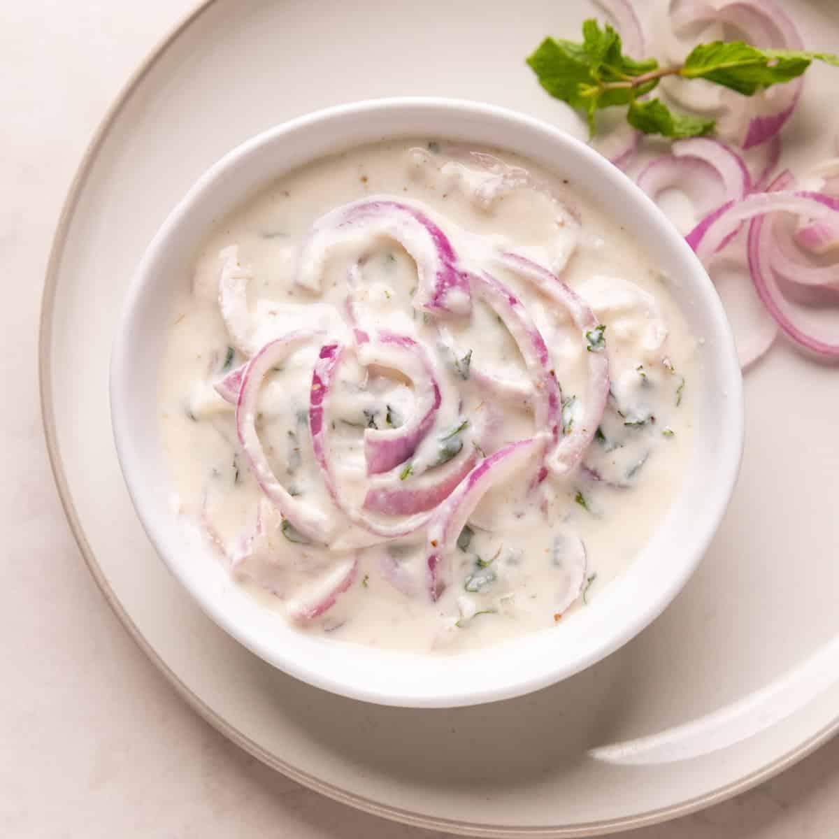 Onion Raita | Pyaaz ka Raita
