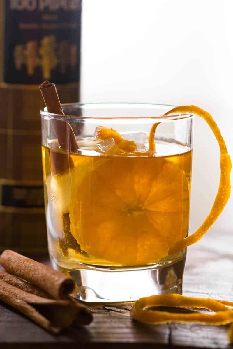 Orange Cinnamon Whisky Smash