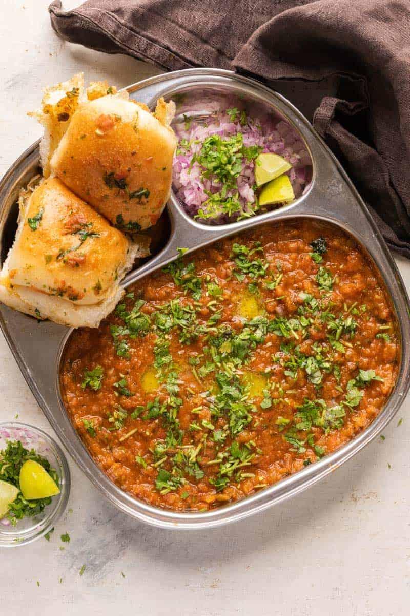 Pav Bhaji Recipe – Mumbai Style